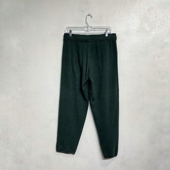 Soma Green Knit Jogger Lounge Pull On Pants Sz M - Picture 10 of 13
